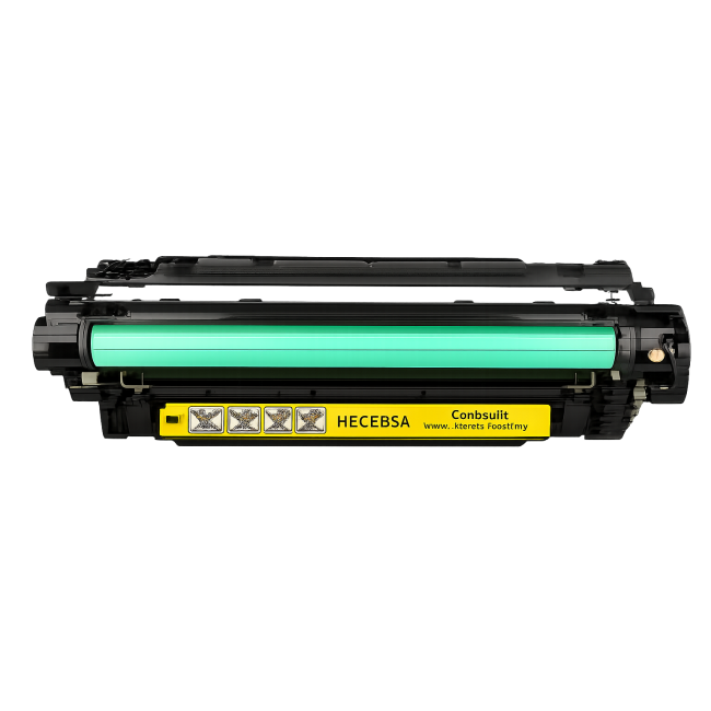 Toner HP 252A 504A YELLOW do drukarek HP  Color LaserJet CM3530 CP3525dn (CE253A)